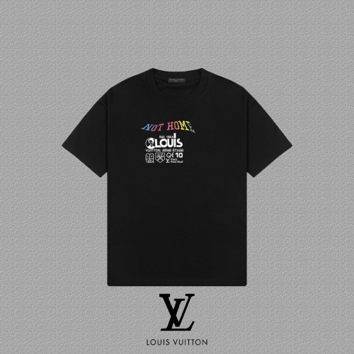 Louis Vuitton 2025FW Logo Print Short Sleeve T-Shirt Unisex Cotton Tee