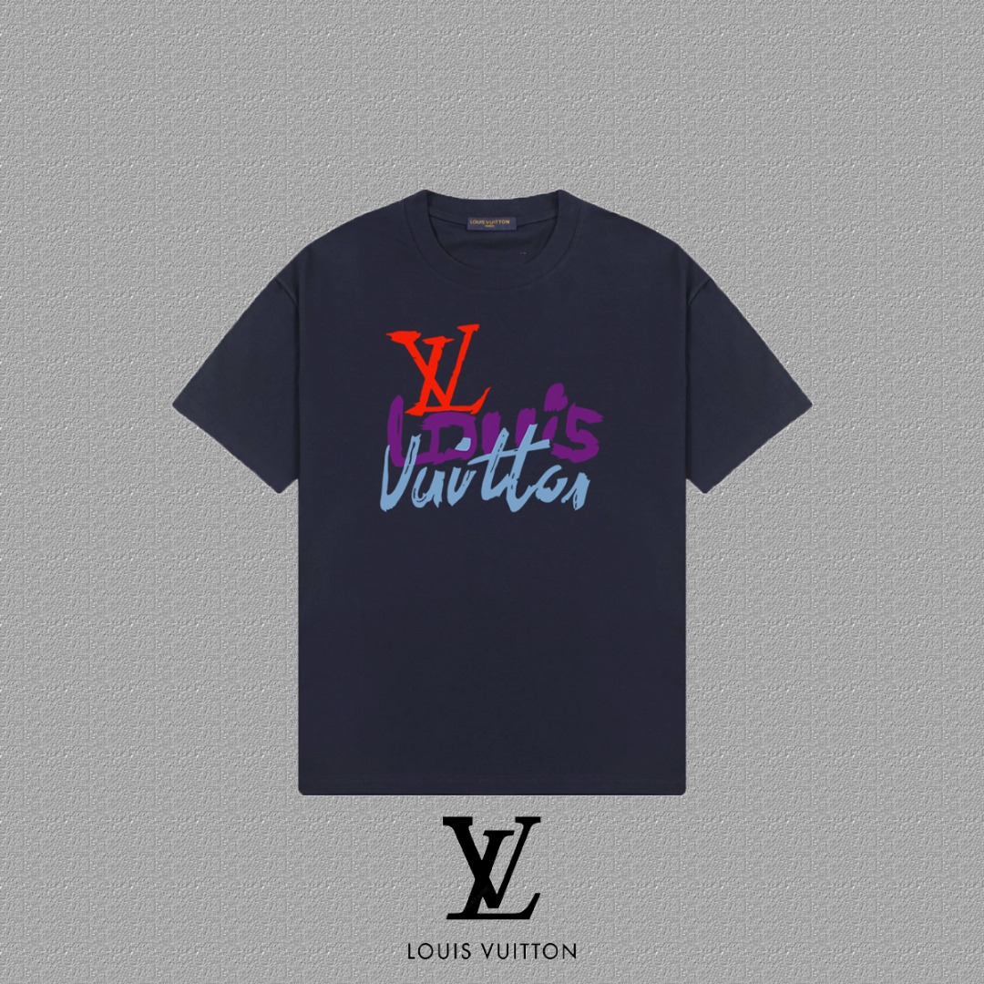 Louis Vuitton 2025FW Men's/Women's Cotton Short Sleeve T-Shirt - Stylish & Comfy 2 o 1i3ifiunror218ao1ole143g7tc0