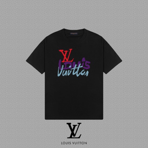 Louis Vuitton Cotton T-Shirt with LV Graffiti Logo - Unisex, Various Colors 1 Louis Vuitton Cotton T-Shirt with LV Graffiti Logo - Unisex, Various Colors