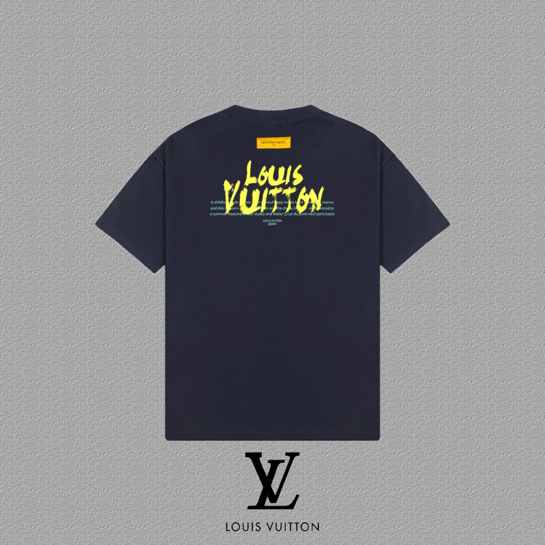 Louis Vuitton 2025FW Dragon Print Cotton T-Shirt, Unisex Style 3 o 1i3iprp89soc1th3j59j173e31