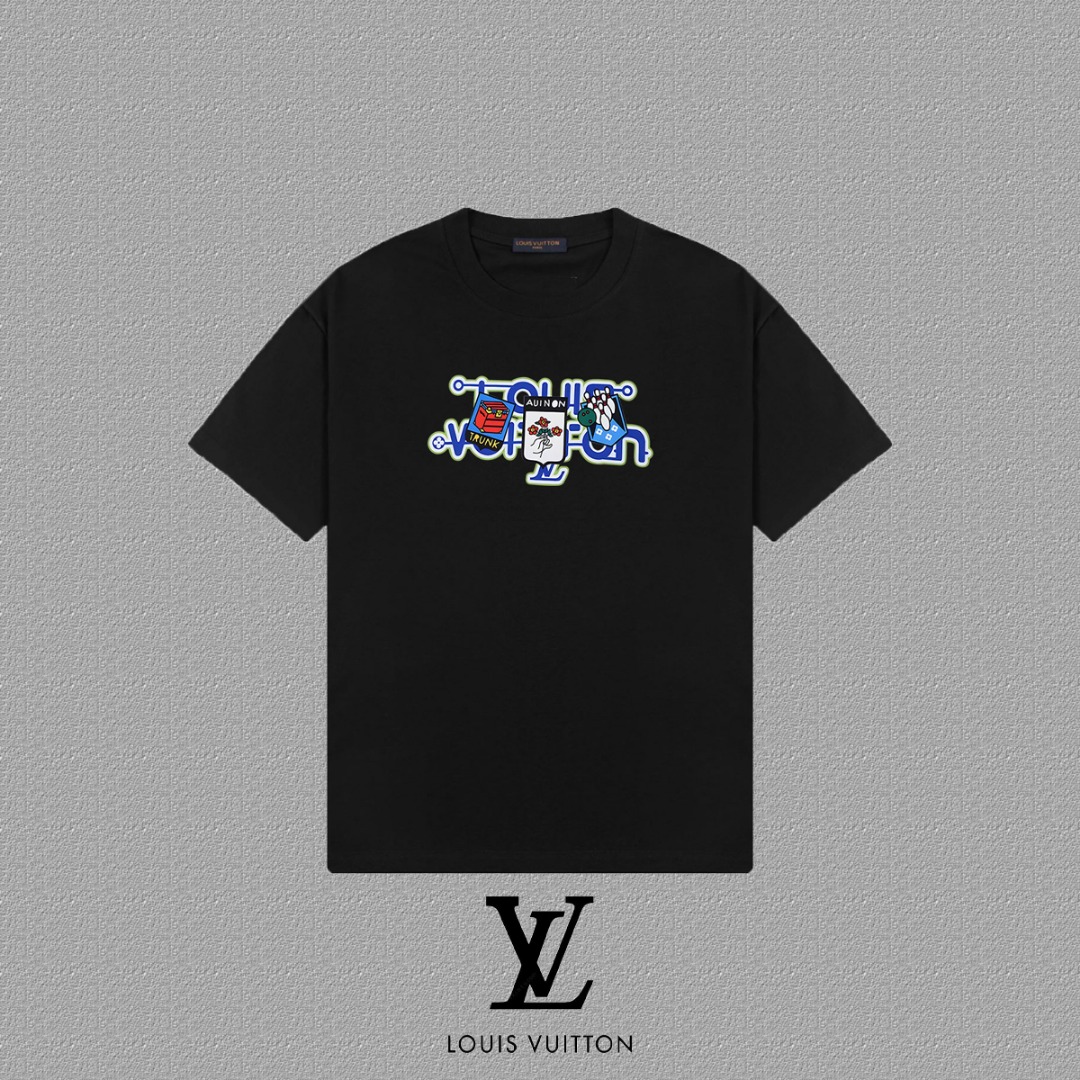 Louis Vuitton 2025FW Graphic Print Cotton T-Shirt - Unisex Style 2 o 1i3kulqs83cgp625is1ck1trc0