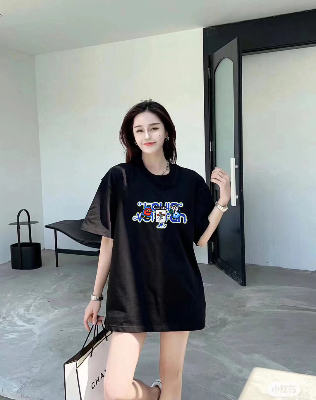 Louis Vuitton 2025FW Graphic Print Cotton T-Shirt - Unisex Style 10 o 1i3kulqsa14i61q6i1isn1m07him3