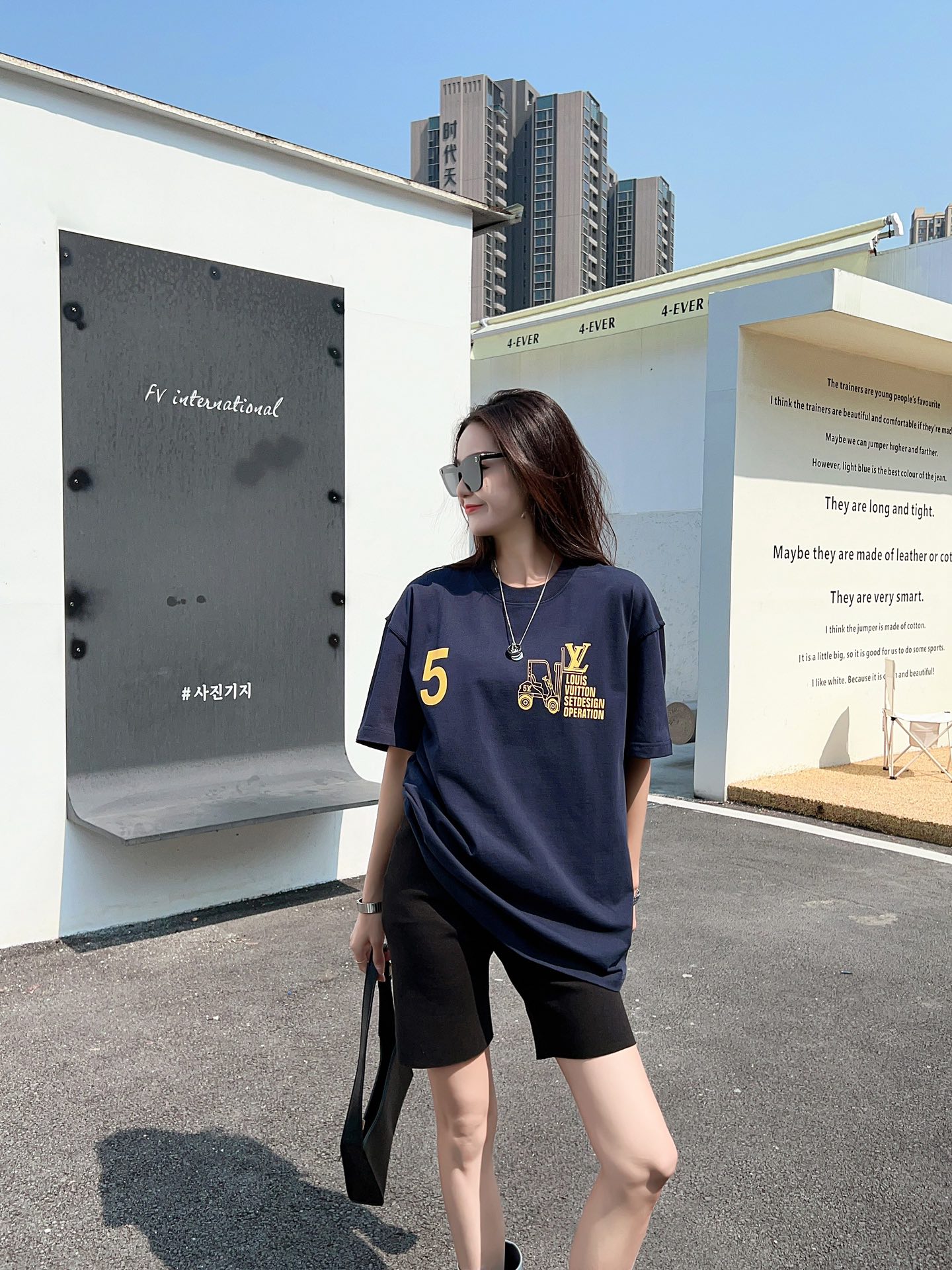 Louis Vuitton 2025FW Logo Print Short Sleeve T-Shirt Unisex Cotton Tee 10 o 1i3lcq19t3f21jc015541nvb1csj3