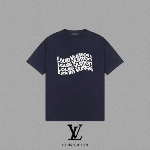 Louis Vuitton 2025FW Logo Print Short Sleeve T-Shirt Unisex 1 Louis Vuitton 2025FW Logo Print Short Sleeve T-Shirt Unisex