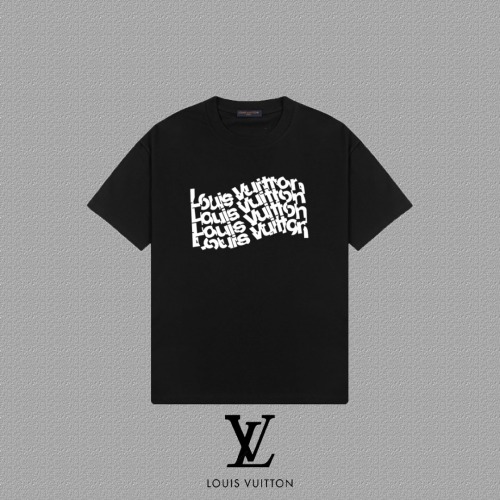 Louis Vuitton 2025FW Logo Print Cotton T-Shirt - Unisex Fashion 1 Louis Vuitton 2025FW Logo Print Cotton T-Shirt - Unisex Fashion