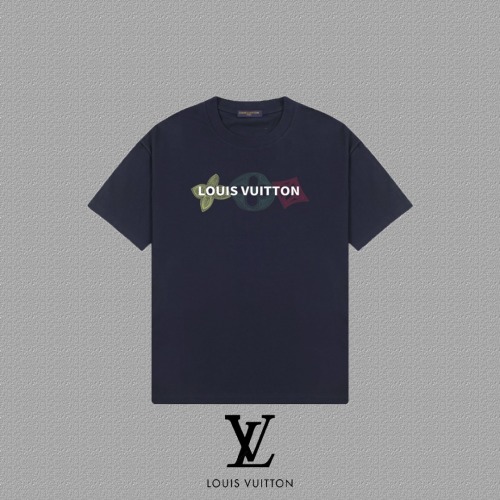 Louis Vuitton Camiseta de Algodón con Estampado del Logotipo para Hombre y Mujer 1 Louis Vuitton Camiseta de Algodón con Estampado del Logotipo para Hombre y Mujer