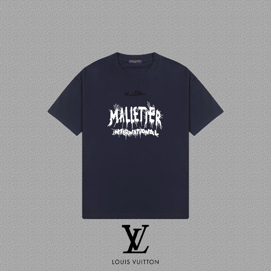 Louis Vuitton Malletier International טי שירט יוניסקס עם הדפס לוגו 2 o 1i3nqifel1v483b31dk911abvou1