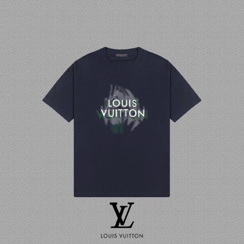 Louis Vuitton 2025FW Logo Print Cotton T-Shirt, Unisex Style 1 Louis Vuitton 2025FW Logo Print Cotton T-Shirt, Unisex Style