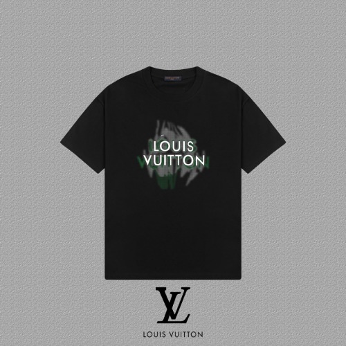 Louis Vuitton 2025FW Logo Print Short Sleeve T-Shirt - Unisex Cotton Tee