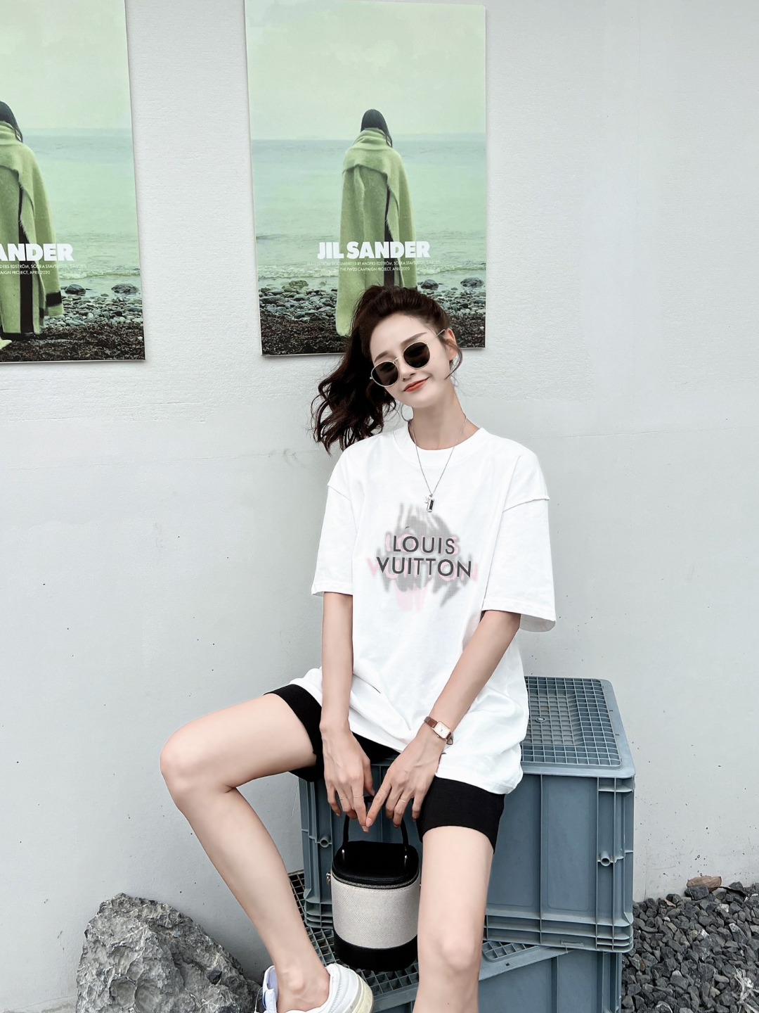 Louis Vuitton 2025FW Logo Print Cotton T-Shirt - Unisex Style 11 o 1i3s0lmic18um1ebu1i0t14sb1v9s4