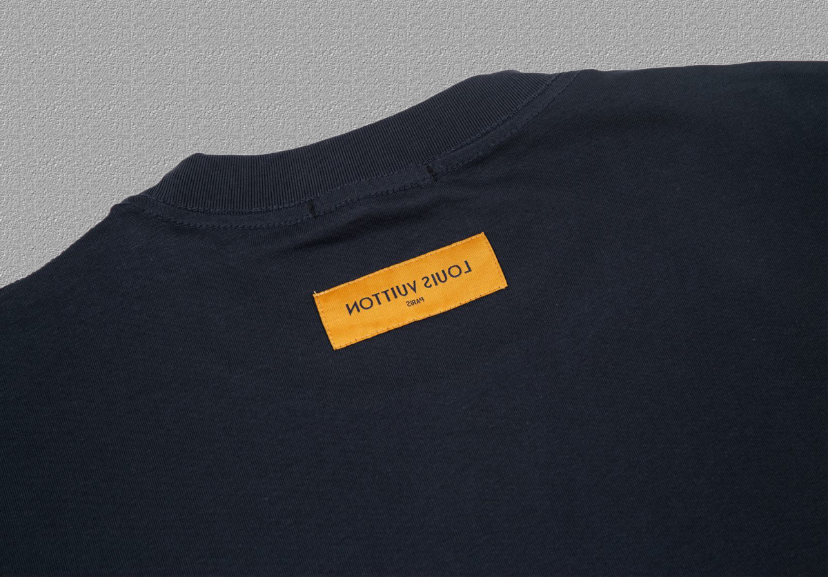 Louis Vuitton 2025FW Letter Print Short Sleeve T-Shirt - Unisex Design 7 o 1i3s20b2uvj91o3i45k1ae94q6