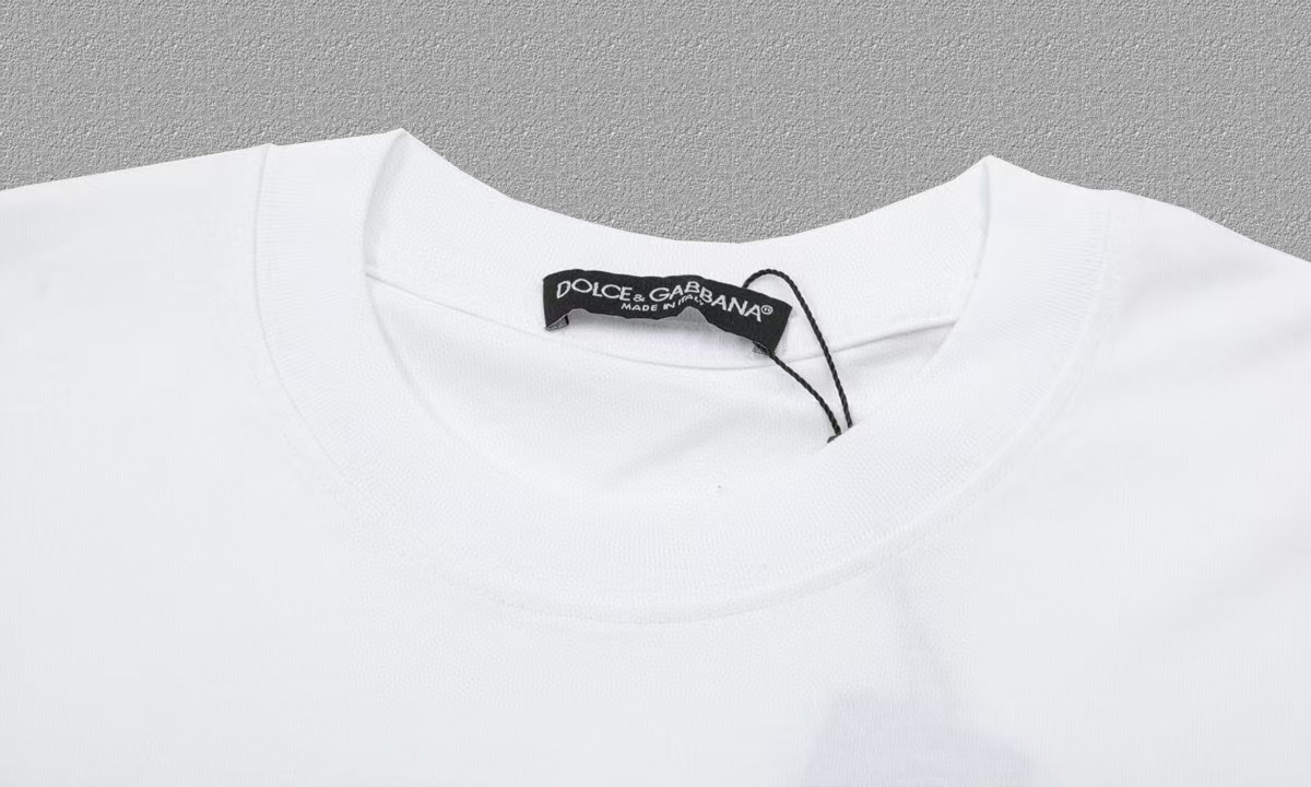 High-End 2025FW Short Sleeve T-Shirts with Logo Thickboard and Heavy-Pound Fabric - 图片 5