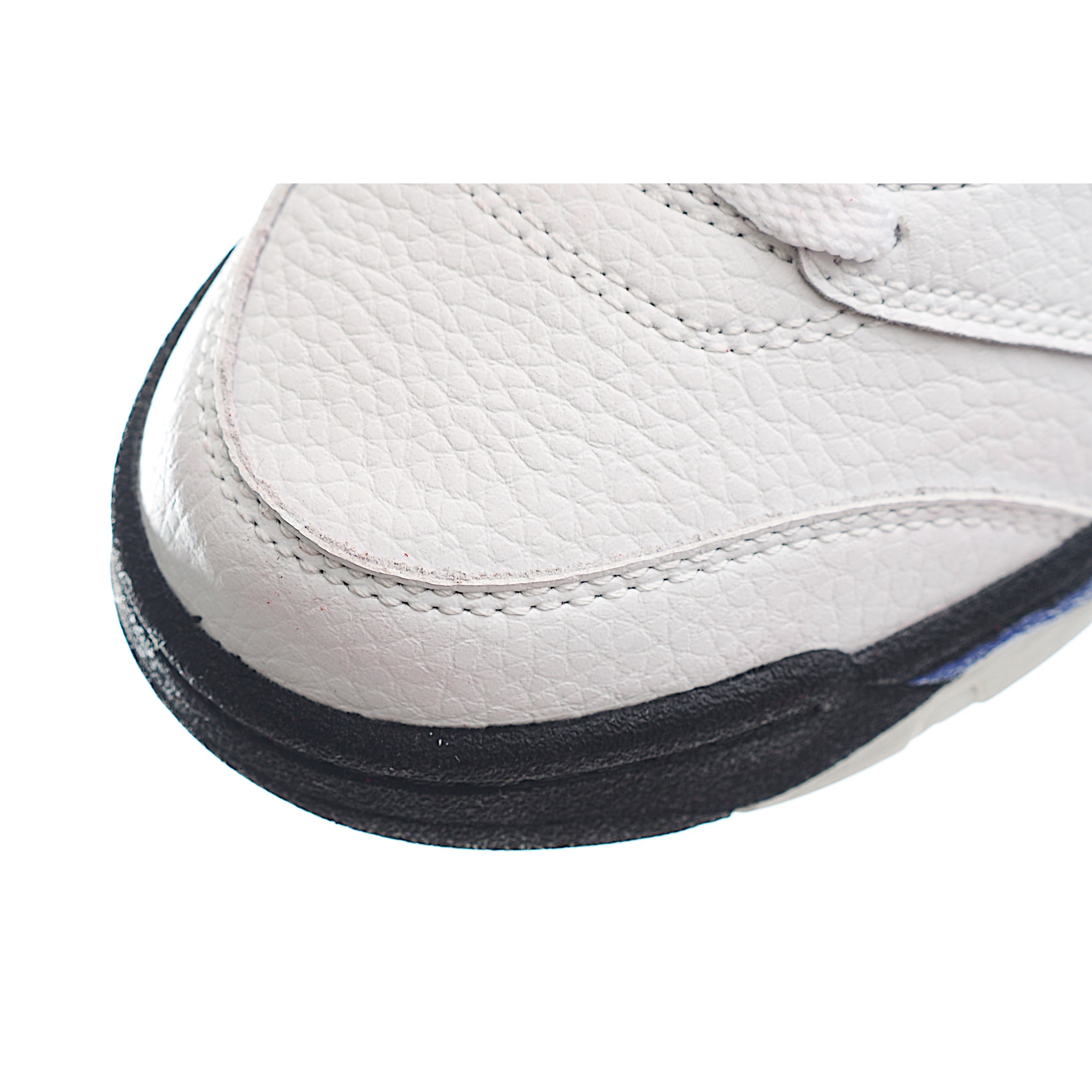 图片[7]-乔5 AJ 5代系带篮球气垫童鞋28-35 该鞋款属于篮球文化鞋，设计强度不足以支撑在进行篮球运动时穿着使用，缓震鞋口和人字形鞋底防滑，鞋面采用牛皮革、橡塑材料等多种材料拼接（缝/车线）而成-选品中心