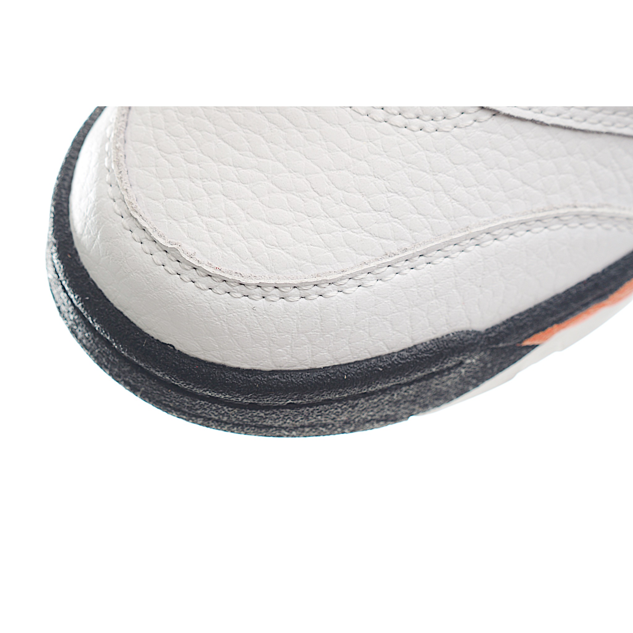 图片[7]-乔5 AJ 5代系带篮球气垫童鞋28-35 该鞋款属于篮球文化鞋，设计以支撑在进行篮球运动时穿着使用，缓震鞋口和人字形鞋底防滑，鞋面采用牛皮革、橡塑材料等多种材料拼接（缝/车线）而成-选品中心