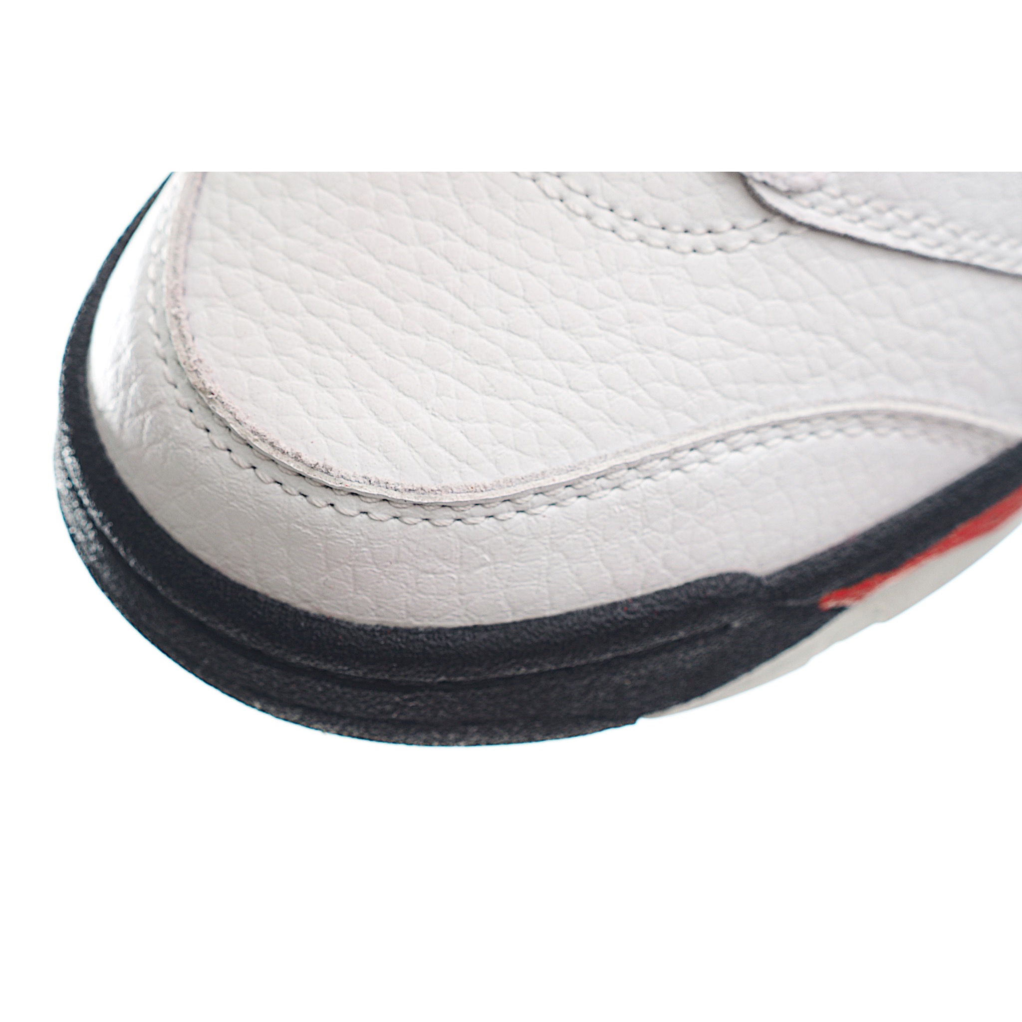 图片[7]-乔5 AJ 5代系带篮球气垫童鞋28-35 该鞋款属于篮球文化鞋，设计以支撑在进行篮球运动时穿着使用，缓震鞋口和人字形鞋底防滑，鞋面采用牛皮革、橡塑材料等多种材料拼接（缝/车线）而成-选品中心