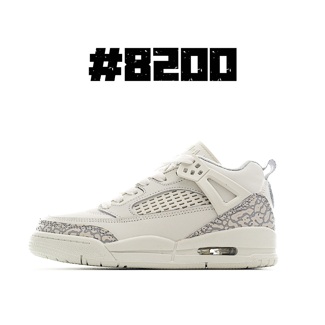 图片[2]-NK AJ 3.5代系带篮球气垫童鞋 SPIZIKE LOW系带篮球气垫童鞋巧糅经典JORDAn运动鞋的设计元素，成就匠心经典。鞋款旨在致敬斯派克·李在联结好莱坞与篮球运动、提升二者的文化影响力方面的贡献,集时尚外观与经典风范于一体，充分满足你的多种需求。 尺码：26-36-选品中心