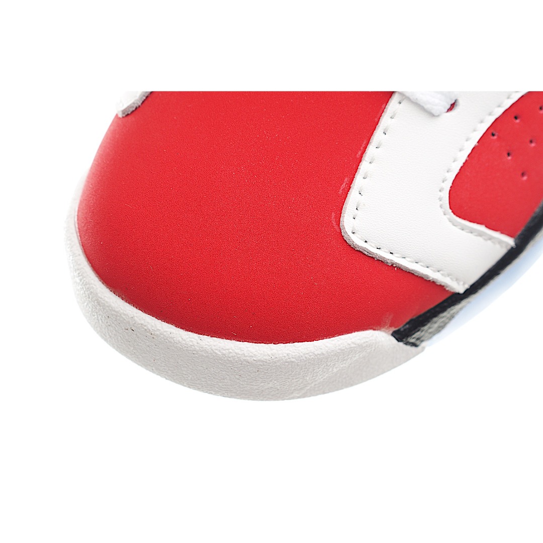 图片[7]-AJ 6代乔六高帮篮球气垫童鞋28-35 AJ 6 复刻大童运动童鞋采用优质鞋面，承袭令其享誉盛名的经典外观设计。穿孔设计，为孩子提供透气舒适的运动体验。-选品中心