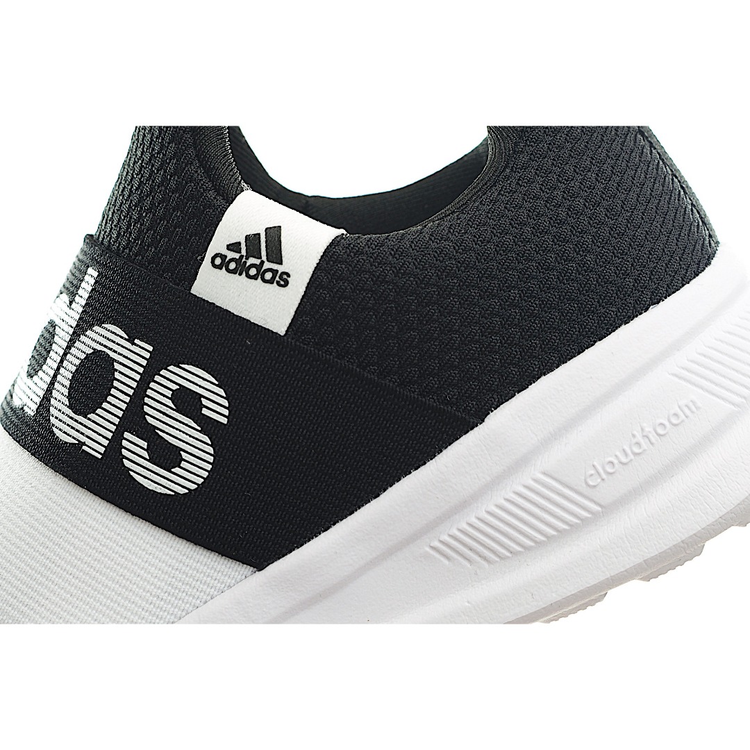 图片[9]-AD 儿童一脚蹬松紧带休闲运动鞋 一旦孩子们发现这些易于穿戴的松紧带运动鞋，他们就不会再回头了。柔软的鞋面以最小的力气滑入到位，大松紧带将脚紧贴到位。采用轻质缓震制成，可提供全天支撑，从孩子们冲出门的那一刻起，直到他们回到家并坐在沙发上，都能让孩子们自由活动。 货号：黑白 尺码：26-37-选品中心