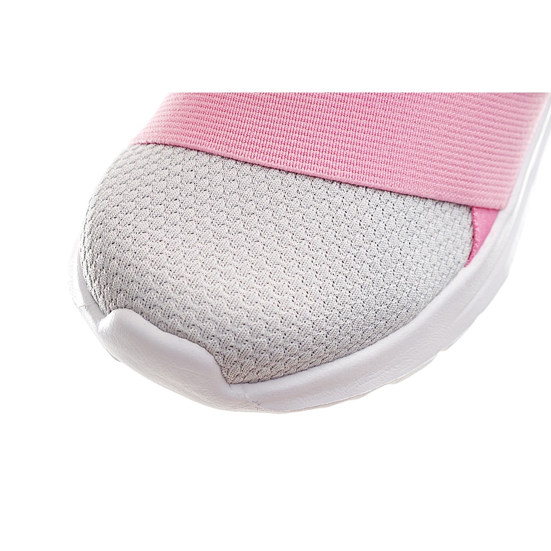 图片[7]-AD 儿童一脚蹬松紧带休闲运动鞋 一旦孩子们发现这些易于穿戴的松紧带运动鞋，他们就不会再回头了。柔软的鞋面以最小的力气滑入到位，大松紧带将脚紧贴到位。采用轻质缓震制成，可提供全天支撑，从孩子们冲出门的那一刻起，直到他们回到家并坐在沙发上，都能让孩子们自由活动。 货号：灰色 尺码：26-37-选品中心