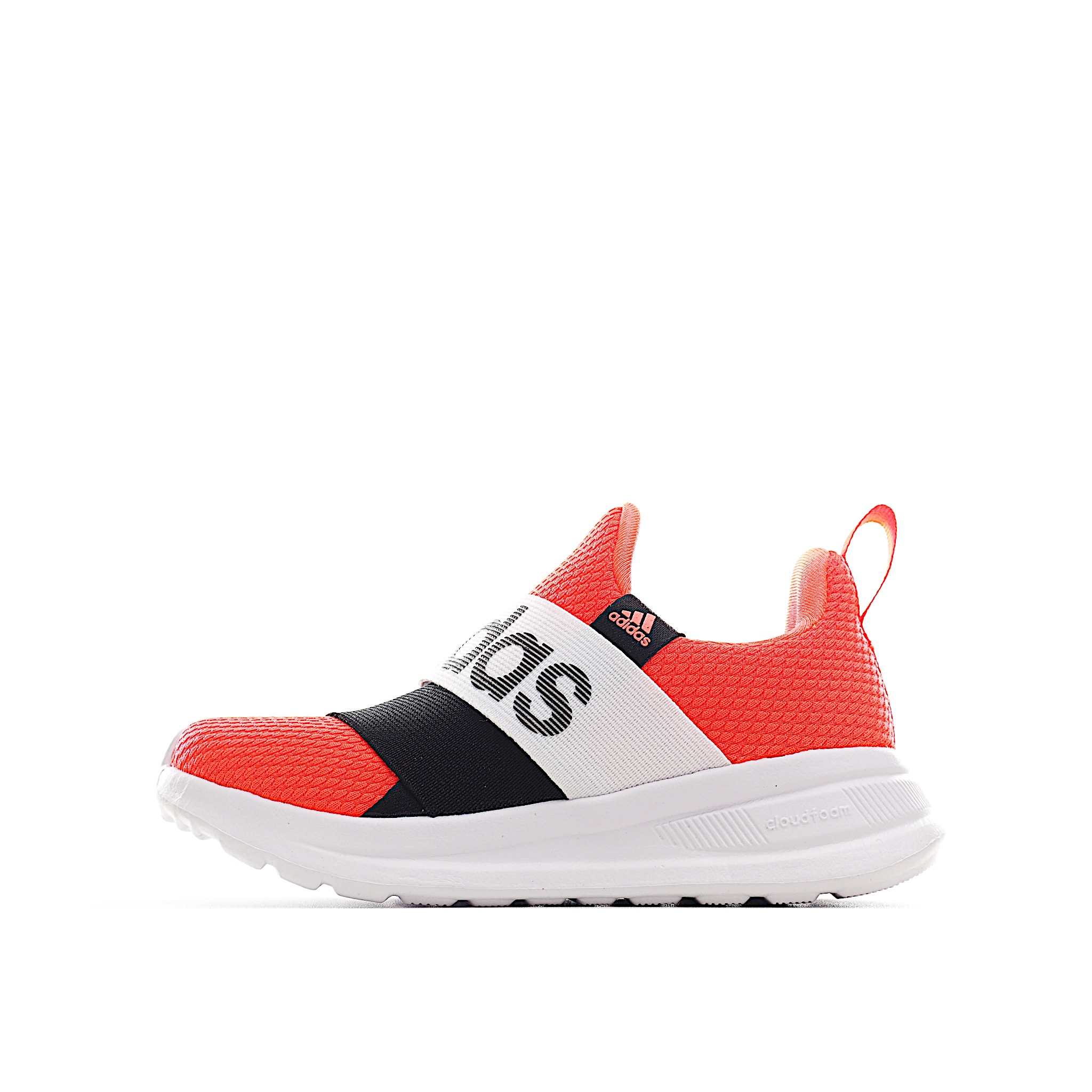 AD 儿童一脚蹬松紧带休闲运动鞋 一旦孩子们发现这些易于穿戴的松紧带运动鞋，他们就不会再回头了。柔软的鞋面以最小的力气滑入到位，大松紧带将脚紧贴到位。采用轻质缓震制成，可提供全天支撑，从孩子们冲出门的那一刻起，直到他们回到家并坐在沙发上，都能让孩子们自由活动。 货号：桔红 尺码：26-37-选品中心