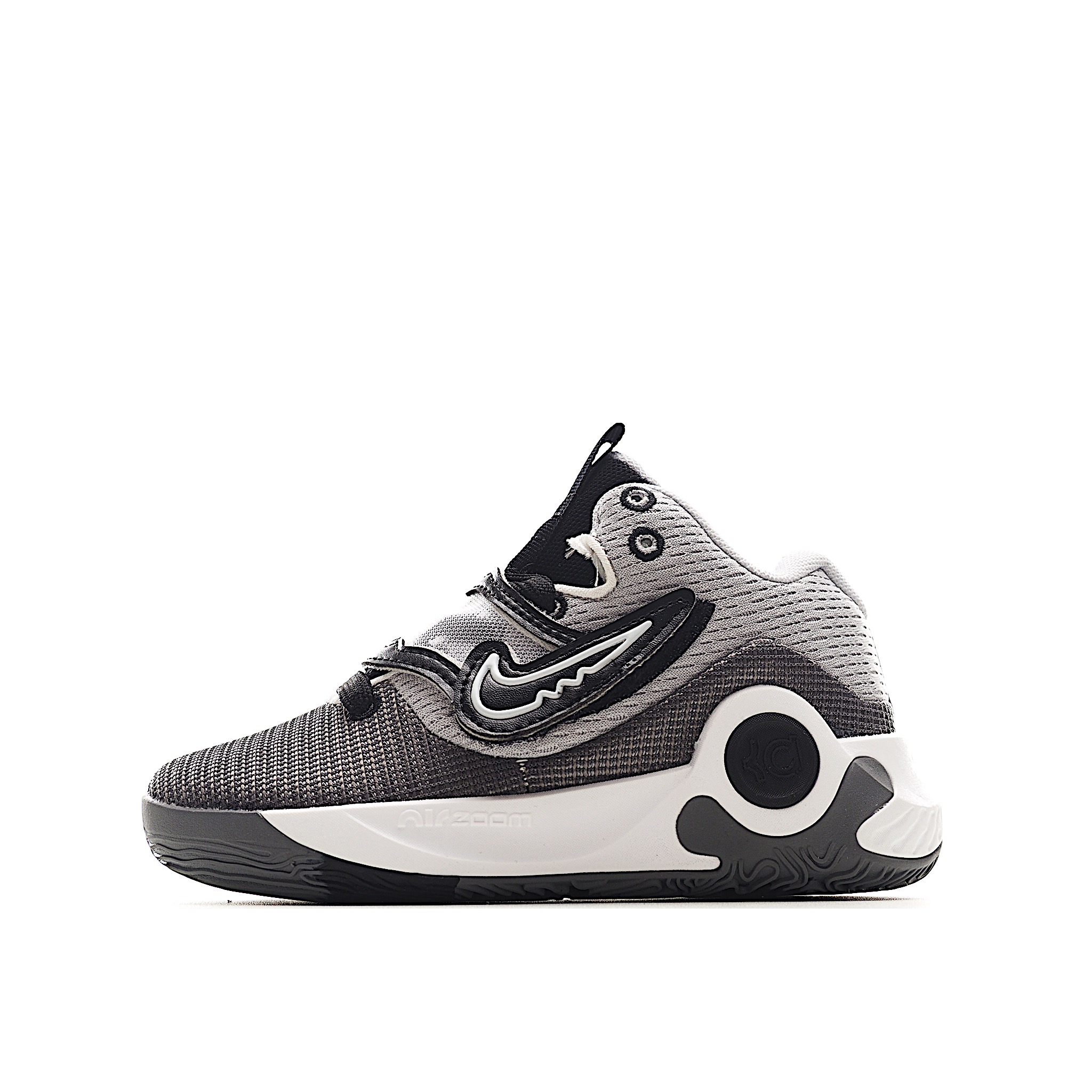 图片[2]-杜兰特篮球鞋 KD 5 儿童鞋28-39 以外层较硬实的泡棉包覆内层的柔软核心泡棉，打造回弹缓震感受。 Zoom Air 气垫吸收每一步伐的力道，并化为能量反推回传。-选品中心