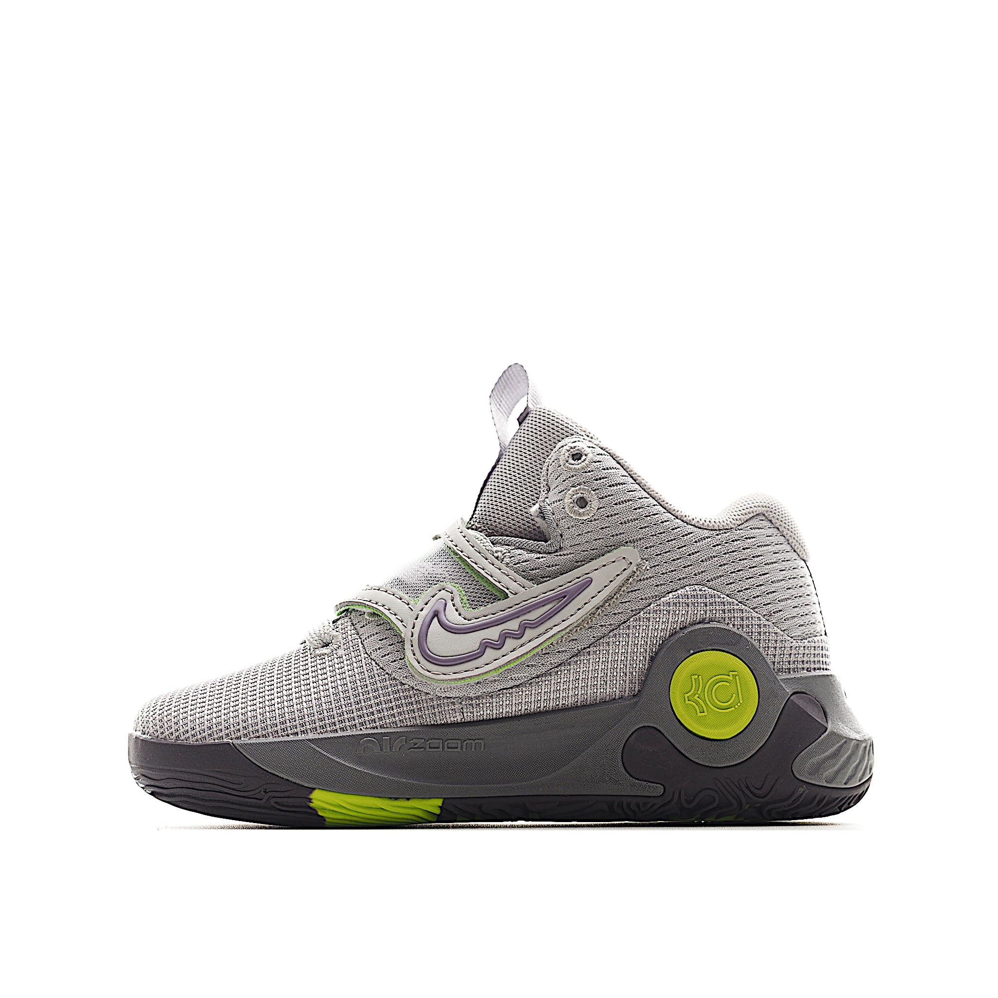 图片[2]-杜兰特篮球鞋 KD 5 儿童鞋28-39 以外层较硬实的泡棉包覆内层的柔软核心泡棉，打造回弹缓震感受。 Zoom Air 气垫吸收每一步伐的力道，并化为能量反推回传。-选品中心