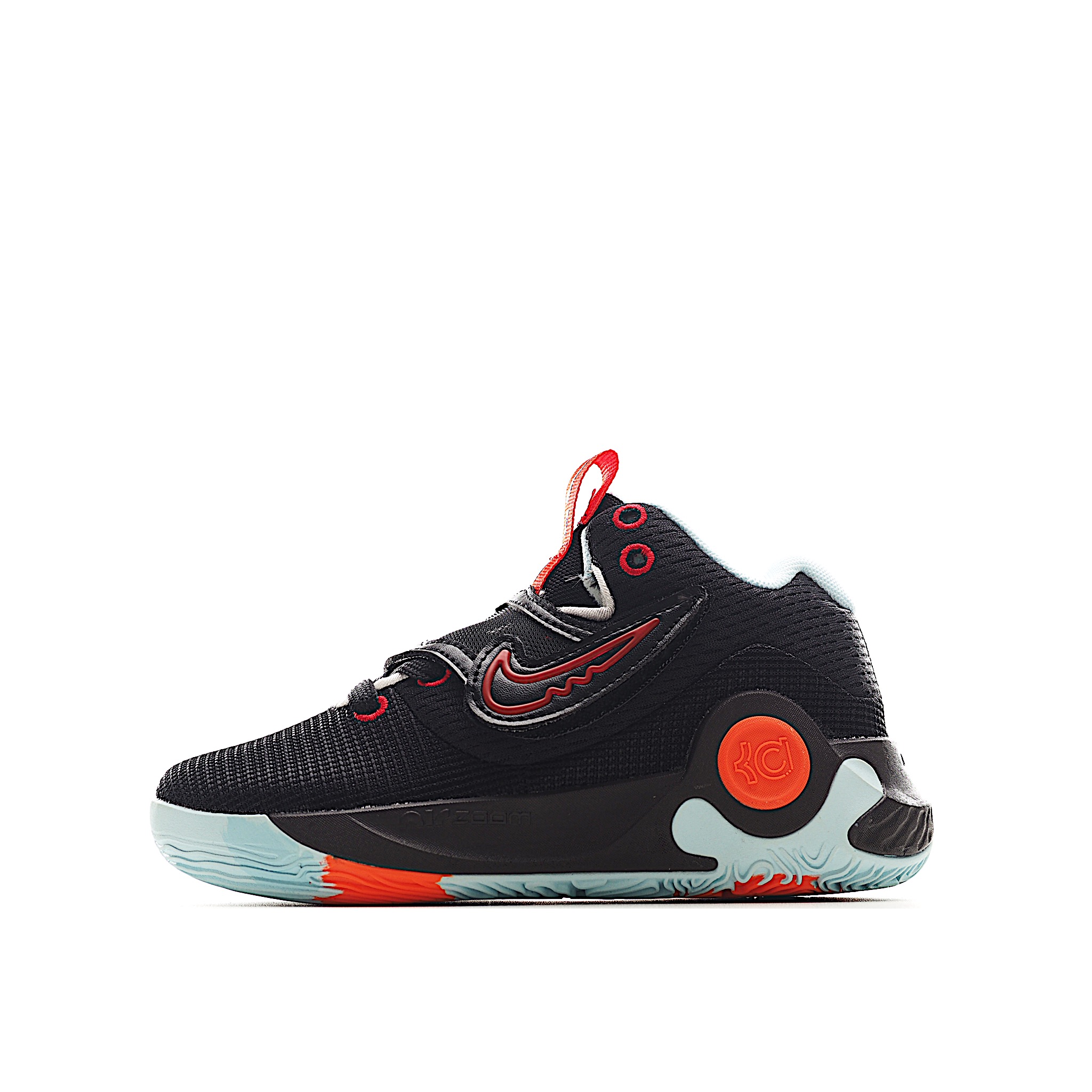 图片[2]-杜兰特篮球鞋 KD 5 儿童鞋28-39 以外层较硬实的泡棉包覆内层的柔软核心泡棉，打造回弹缓震感受。 Zoom Air 气垫吸收每一步伐的力道，并化为能量反推回传。-选品中心