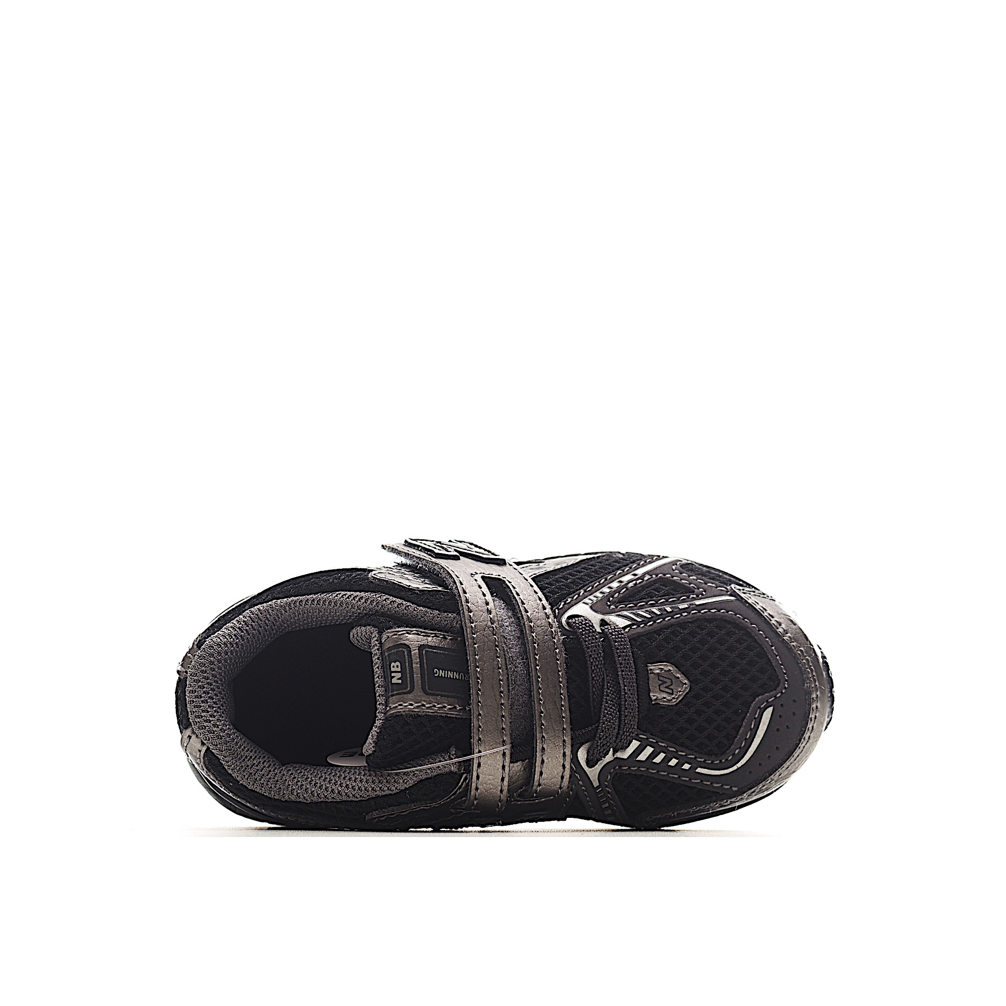 图片[5]-NB 1906 魔术贴儿童跑步鞋 立体双层织面搭配镂空支撑带复古未来感淋漓彰显，亦可搭配亲子款全家玩转复古千禧风。中底采用AB科技与Ny避震系统，缓震回弹性能更出色。升级孩童穿着体验，运动更加舒适自如。 货号：EX 尺码：24-37-选品中心