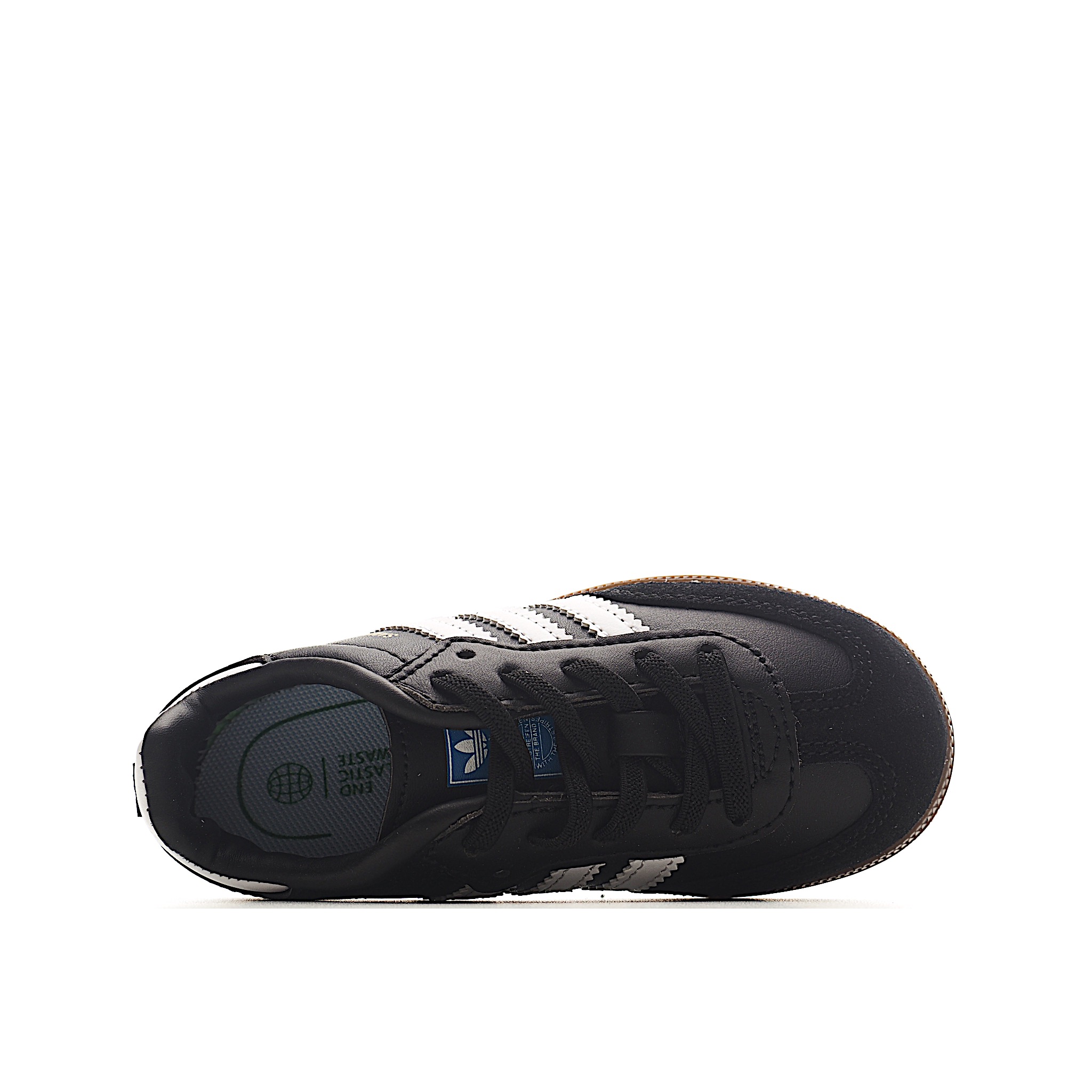 图片[8]-AD 德训 低帮儿童休闲鞋 注：22-27松紧带，28-37系带 如果你回到 1960 年代，你会发现职业足球运动员穿着桑巴，就像这些婴儿鞋一样，几乎就像他们一样。尺寸缩小适合儿童，配有柔软的鞋垫，在全天玩耍时感觉舒适。皮革鞋面、胶橡胶鞋底和3条纹保持经典。 货号：3678 尺码：22-37-选品中心