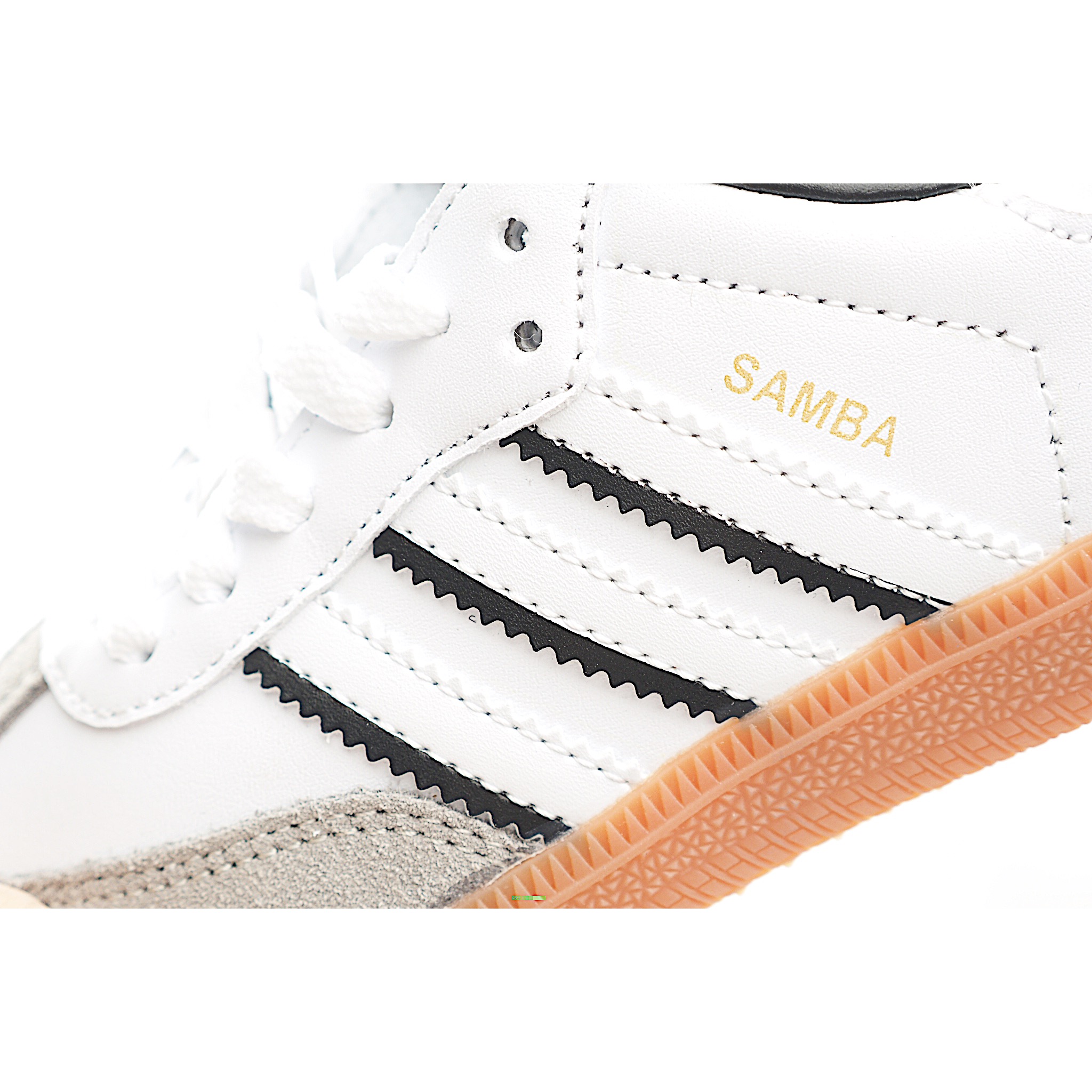 图片[5]-AD 德训 低帮儿童休闲鞋 注：22-27松紧带，28-37系带 如果你回到 1960 年代，你会发现职业足球运动员穿着桑巴，就像这些婴儿鞋一样，几乎就像他们一样。尺寸缩小适合儿童，配有柔软的鞋垫，在全天玩耍时感觉舒适。皮革鞋面、胶橡胶鞋底和3条纹保持经典。 货号：5649 尺码：22-37-选品中心