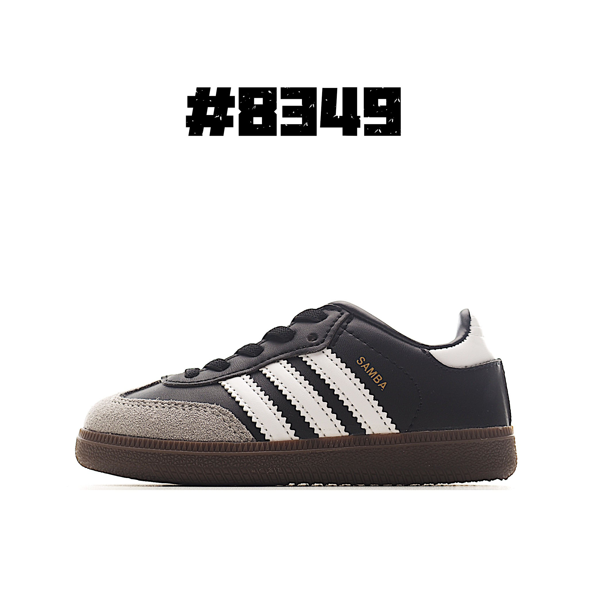 AD 德训 低帮儿童休闲鞋 注：22-27松紧带，28-37系带 如果你回到 1960 年代，你会发现职业足球运动员穿着桑巴，就像这些婴儿鞋一样，几乎就像他们一样。尺寸缩小适合儿童，配有柔软的鞋垫，在全天玩耍时感觉舒适。皮革鞋面、胶橡胶鞋底和3条纹保持经典。 尺码：22-37-选品中心