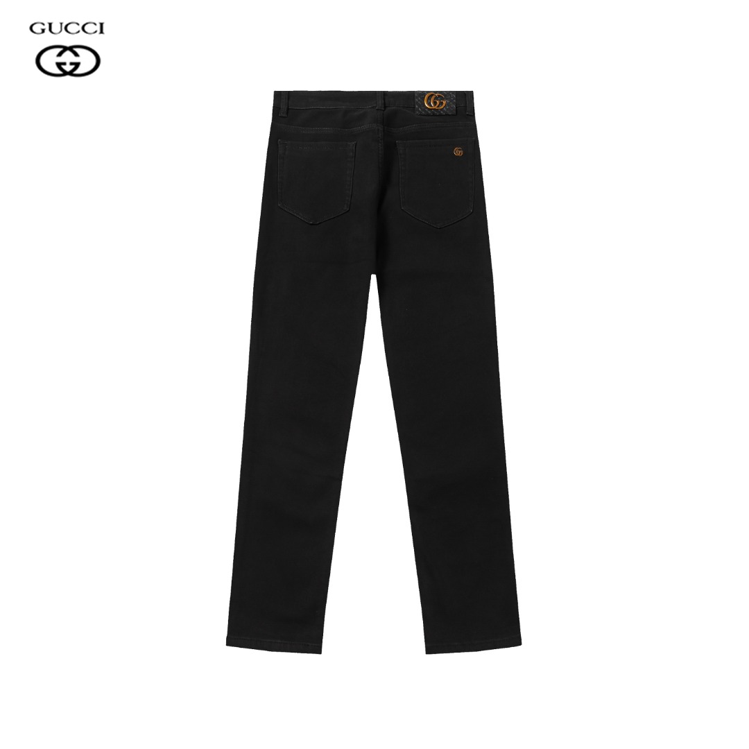 Gucchi’s 2024 Fall/Winter Jeans: Imported Japanese Denim, Cozy and Comfortable, Sizes 28-38 - 图片 2