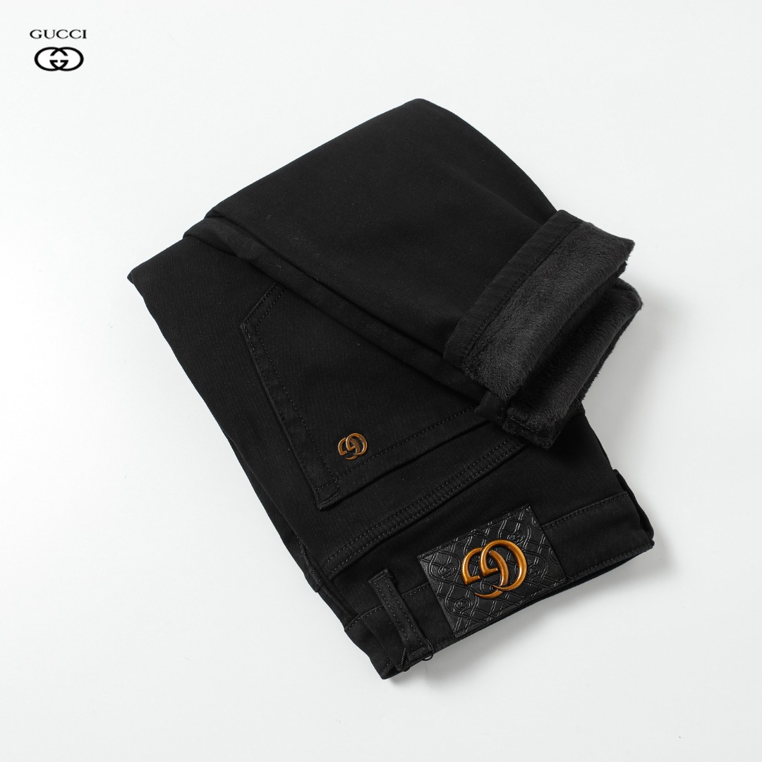 Gucchi’s 2024 Fall/Winter Jeans: Imported Japanese Denim, Cozy and Comfortable, Sizes 28-38 - 图片 3