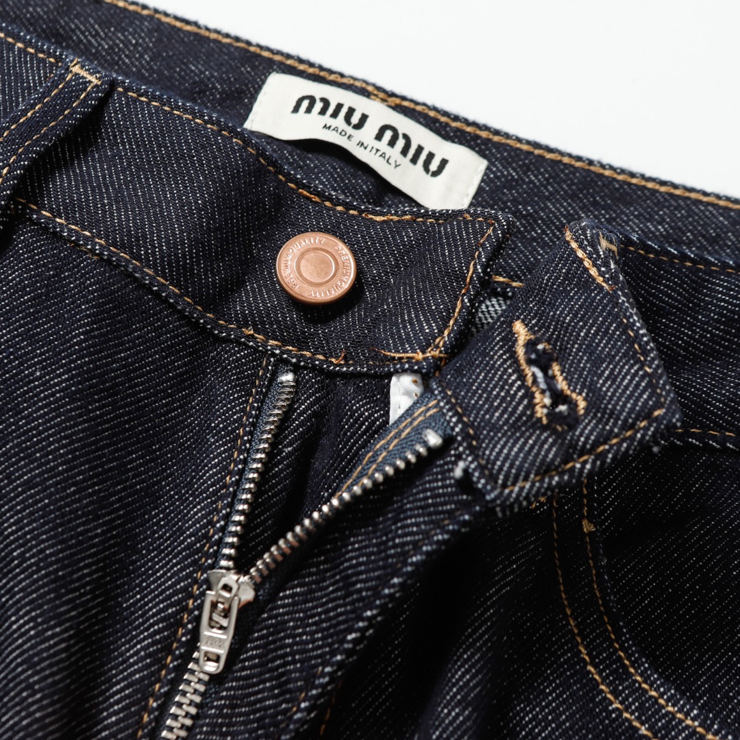 New Hardware-Decorated Jeans “Miu” – Versatile and Stylish with Various Sizes Available - 图片 8