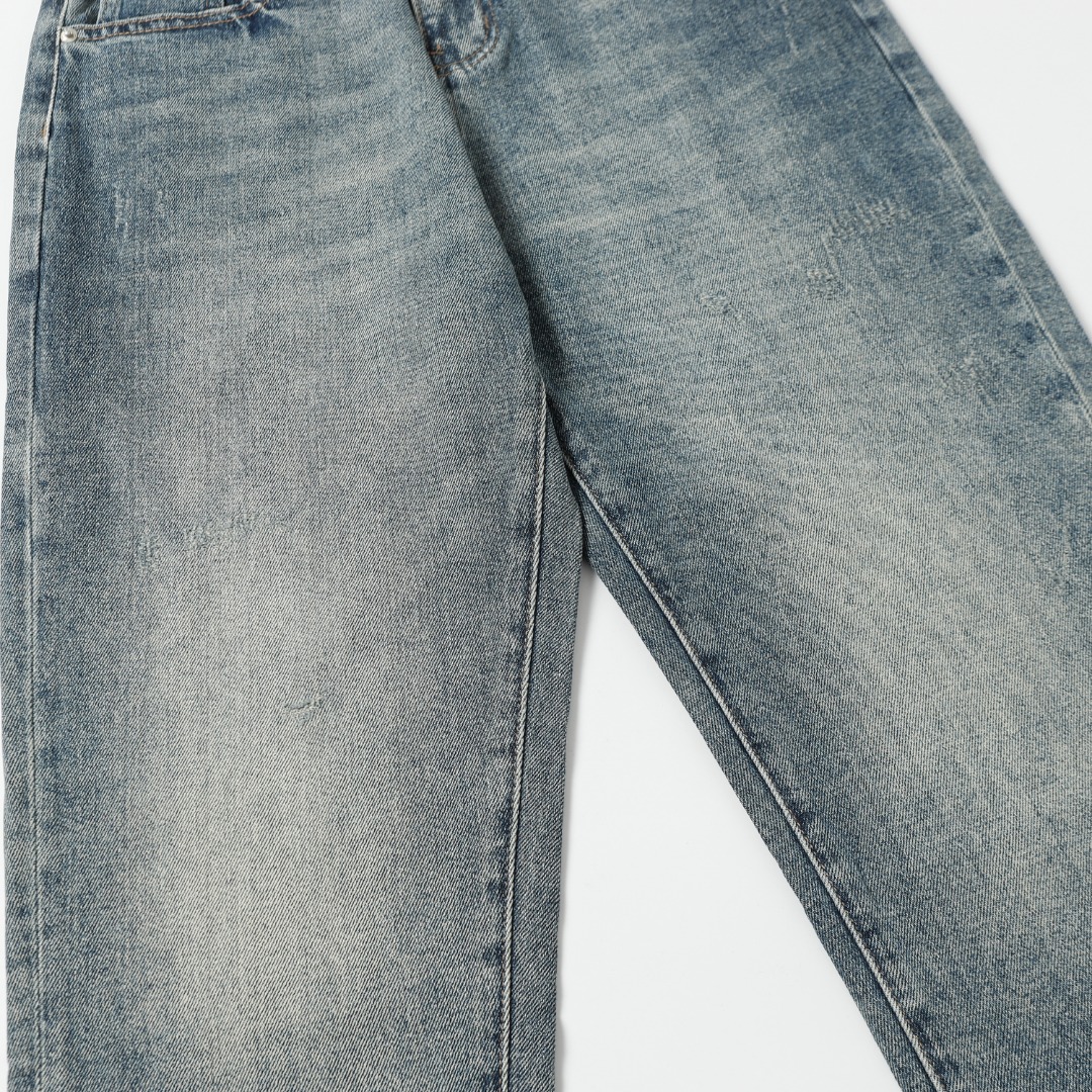 Trendy MM6 New Pocket Logo Jeans for Autumn and Winter 2024 - 图片 4