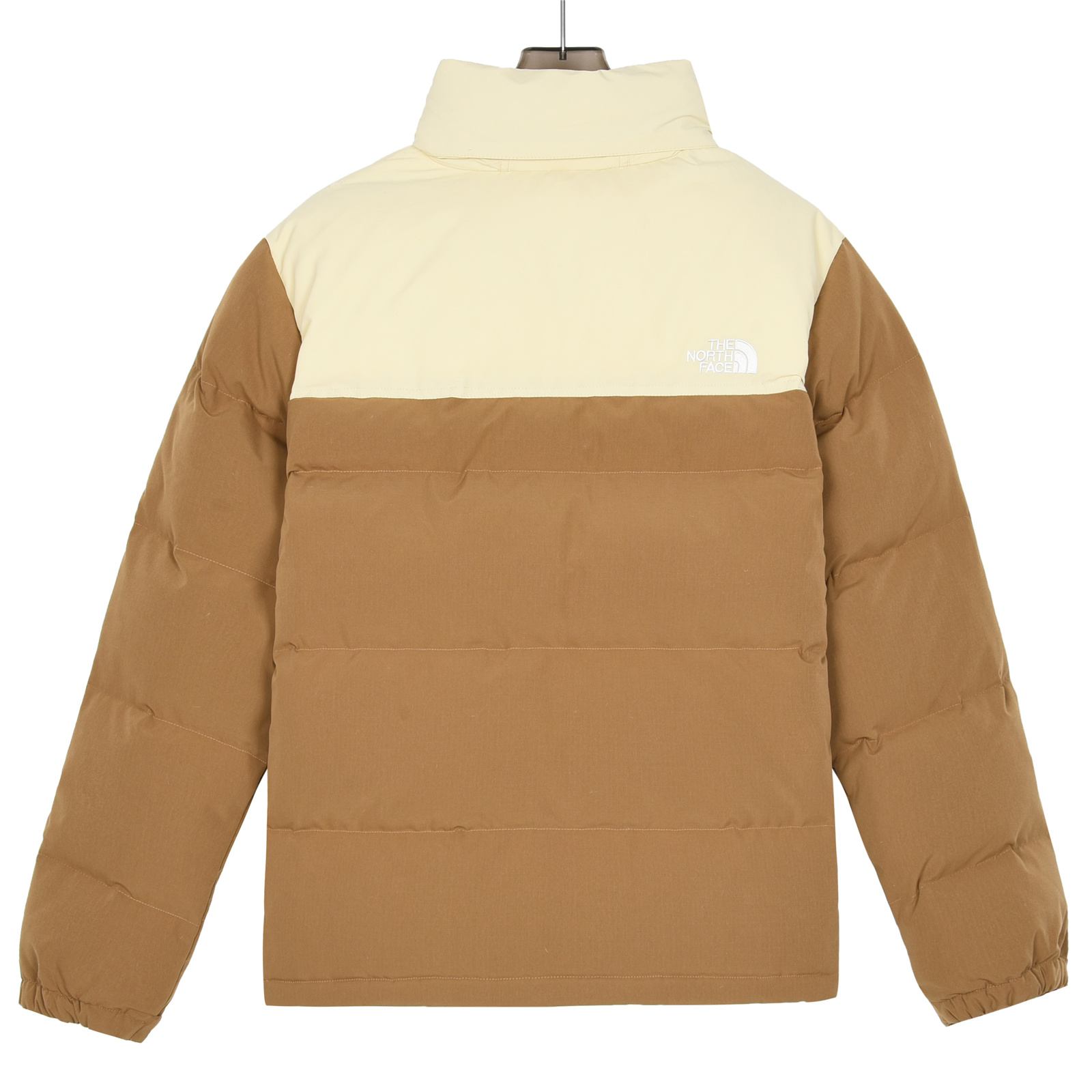 THE NORTH FACE ロゴ刺繍 ダウンジャケット 防風撥水 90%白ダウン 軽量