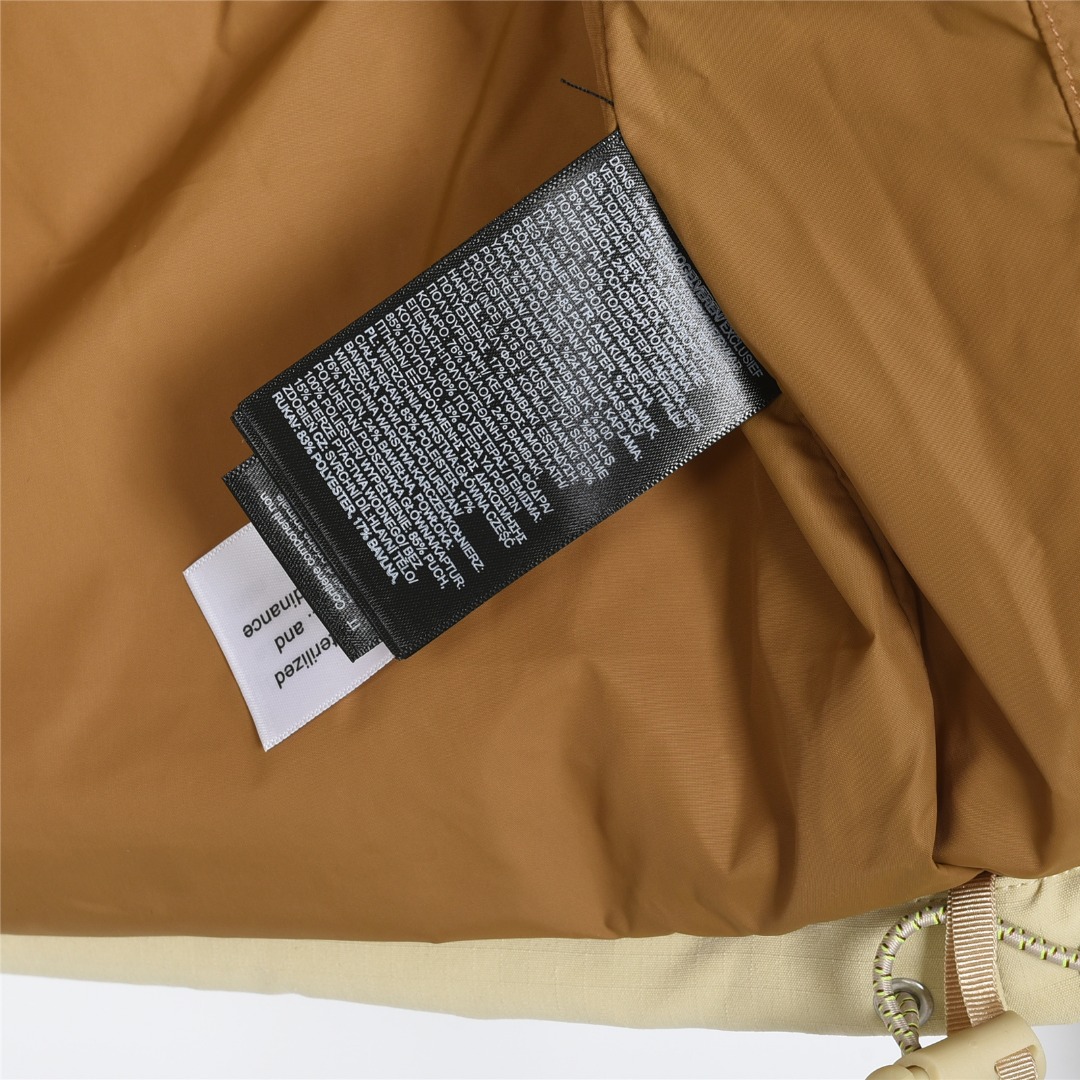 THE NORTH FACE ロゴ刺繍 ダウンジャケット 90%白ダックダウン 防風 軽量