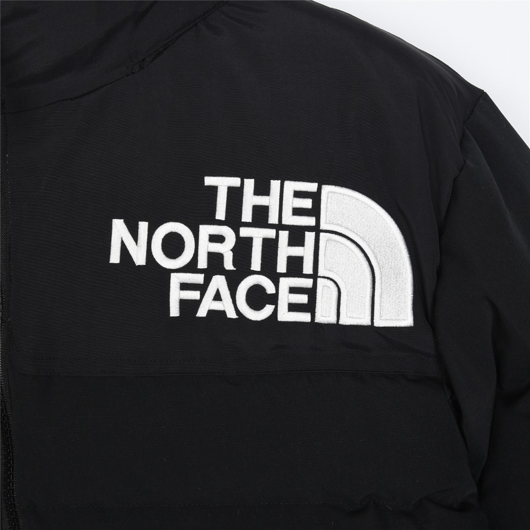 THE NORTH FACE ロゴ刺繡 ダウンジャケット 90白鳥ダウン 防風撥水 軽量 カジュアル
