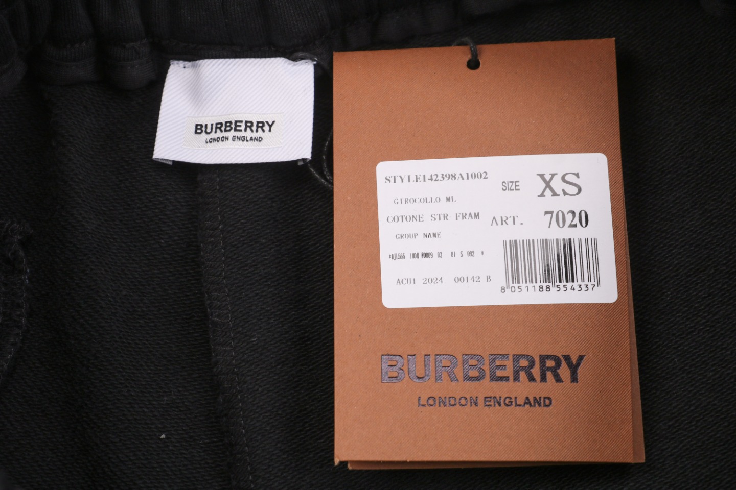 Burberry/博柏利23ss bbr小标字母刺绣短裤