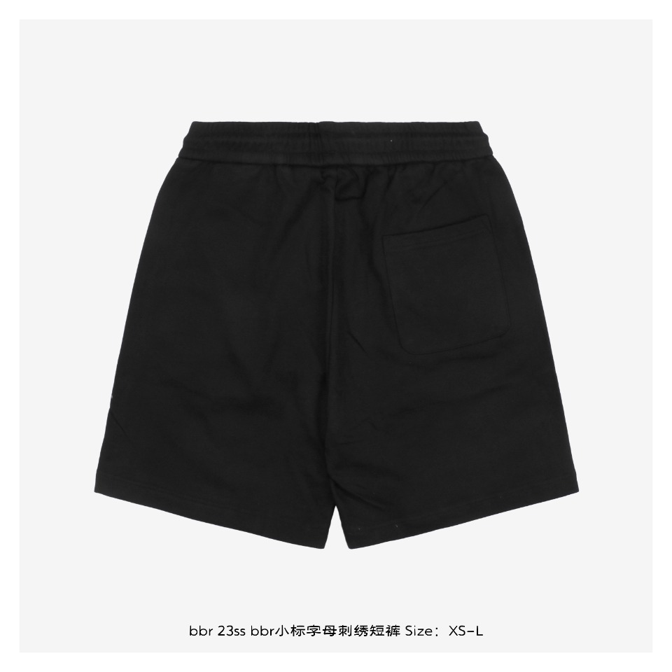 Burberry/博柏利23ss bbr小标字母刺绣短裤