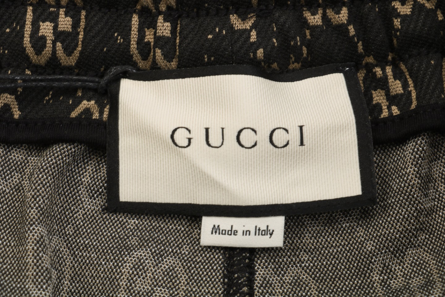 Gucci/古驰 24ss 满幅卡其老花织带短裤-Chinese UA Cheap High Quatity Brand Clothes Bags handbags Sneakers wholesale wholesaler seller from China Factory suppliers Fashion Clothing Shoes best Quality Beautiful Price Gucci/古驰 24ss 满幅卡其老花织带短裤