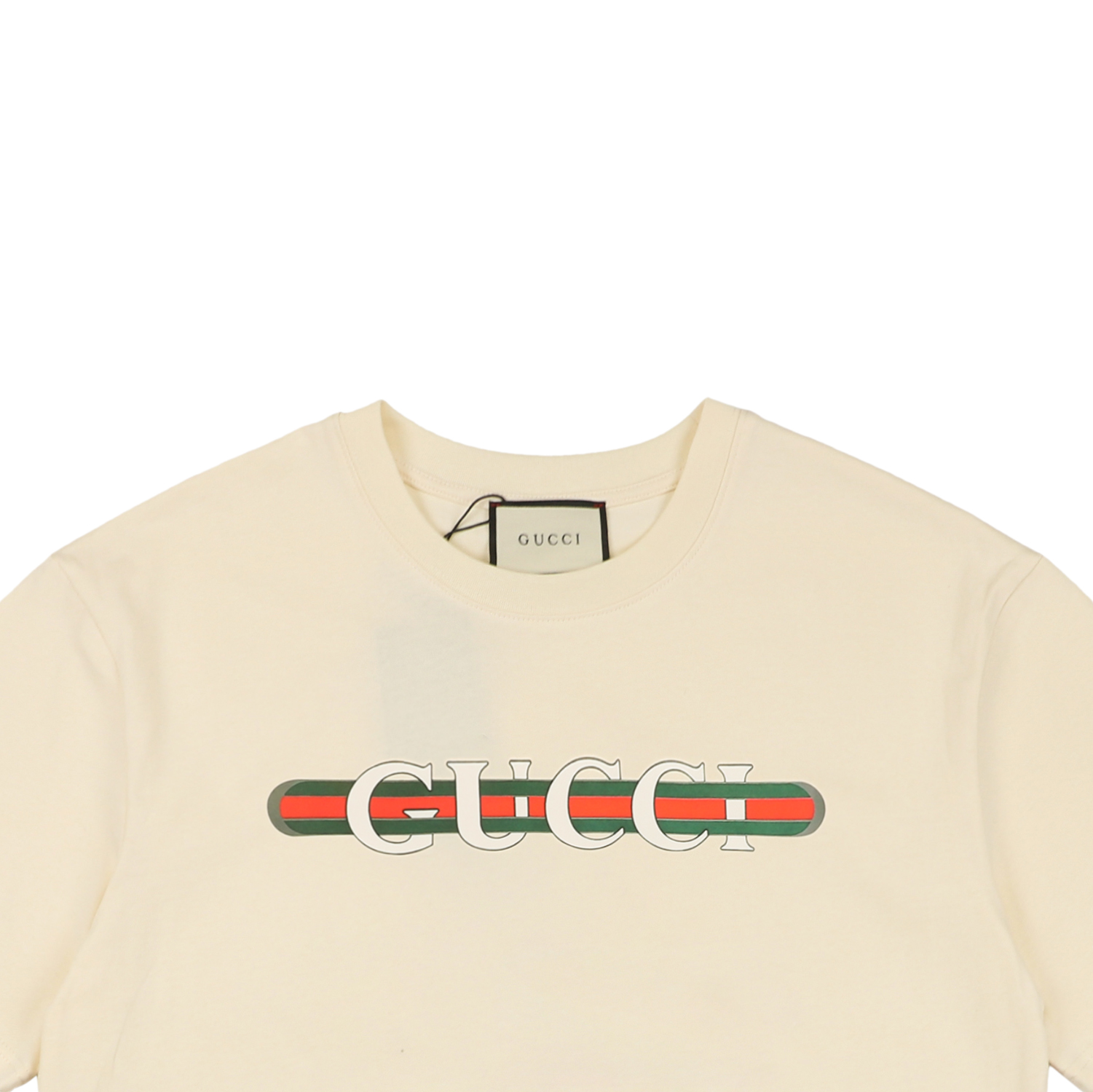 Gucci/古驰 24ss 横杆G字母印花短袖