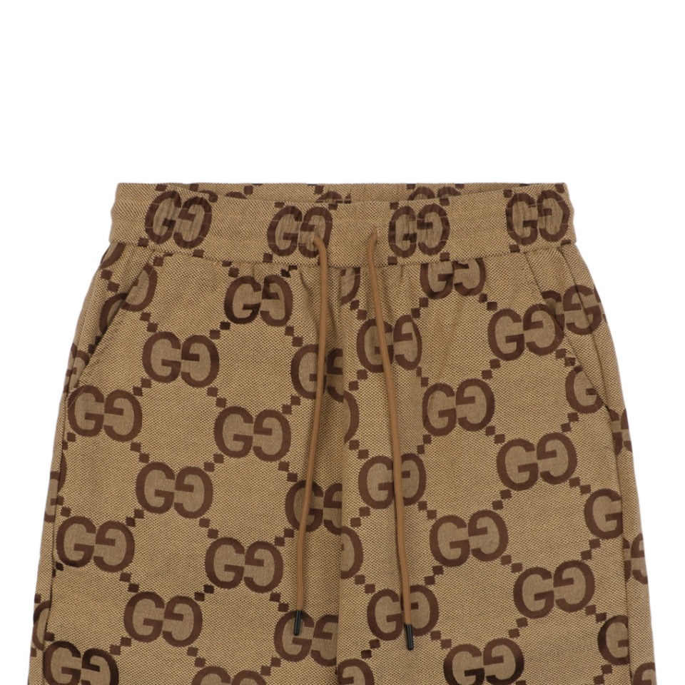 Gucci/古驰 24ss 大双G提花短裤