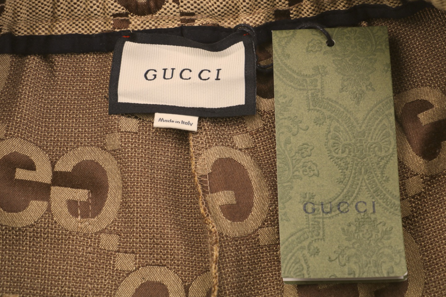 Gucci/古驰 24ss 大双G提花短裤