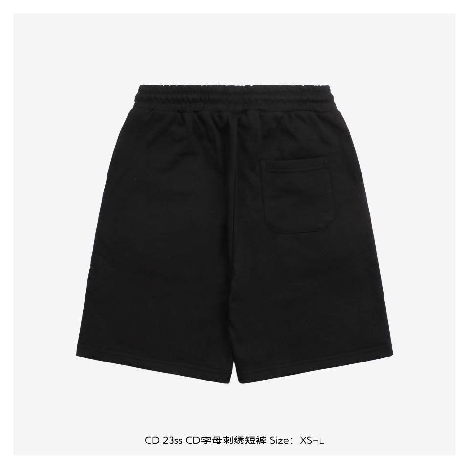 Dior/迪奥 24ss CD字母刺绣短裤
