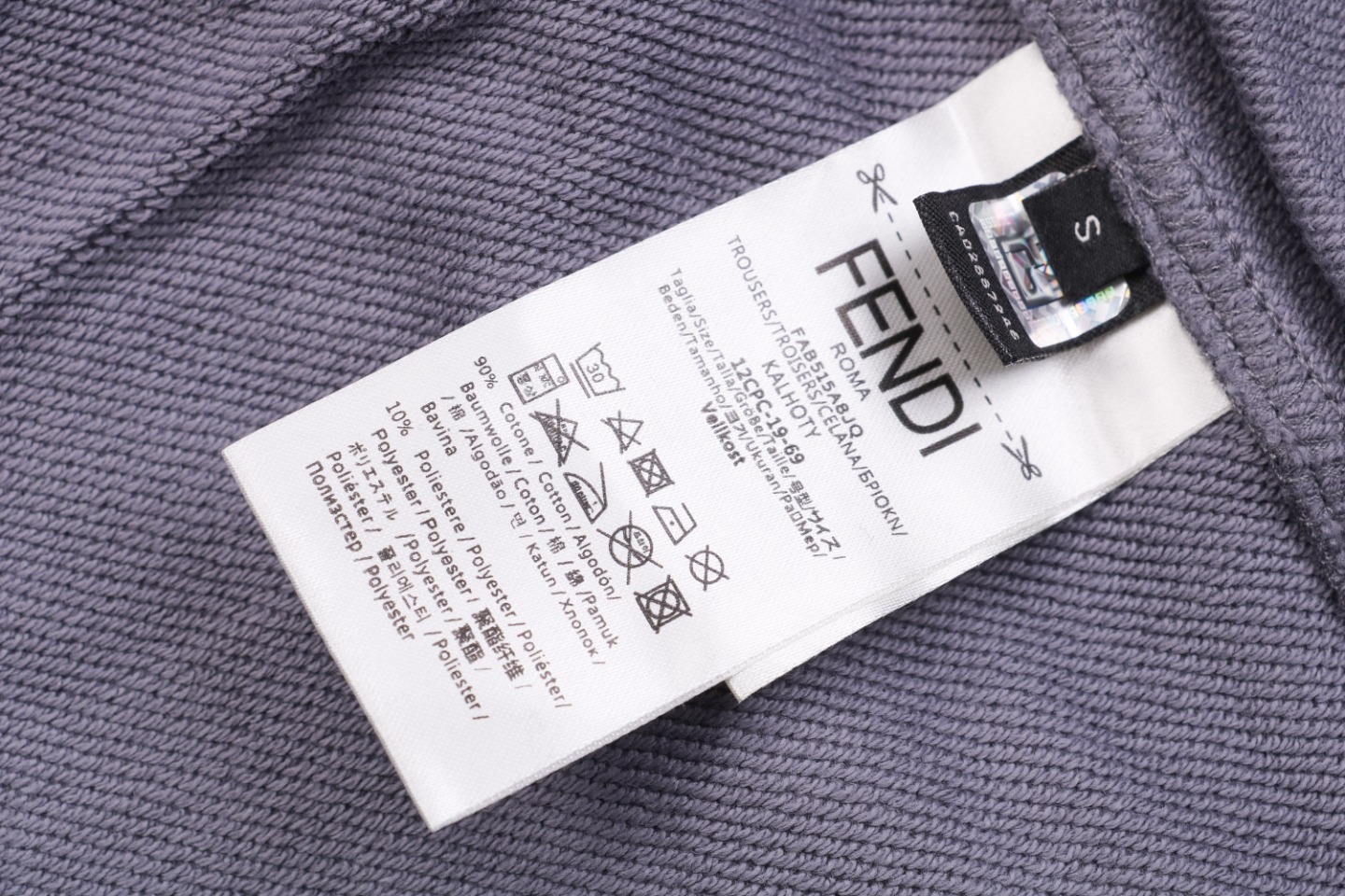 Fendi/芬迪 24ss 小怪兽眼睛刺绣短裤