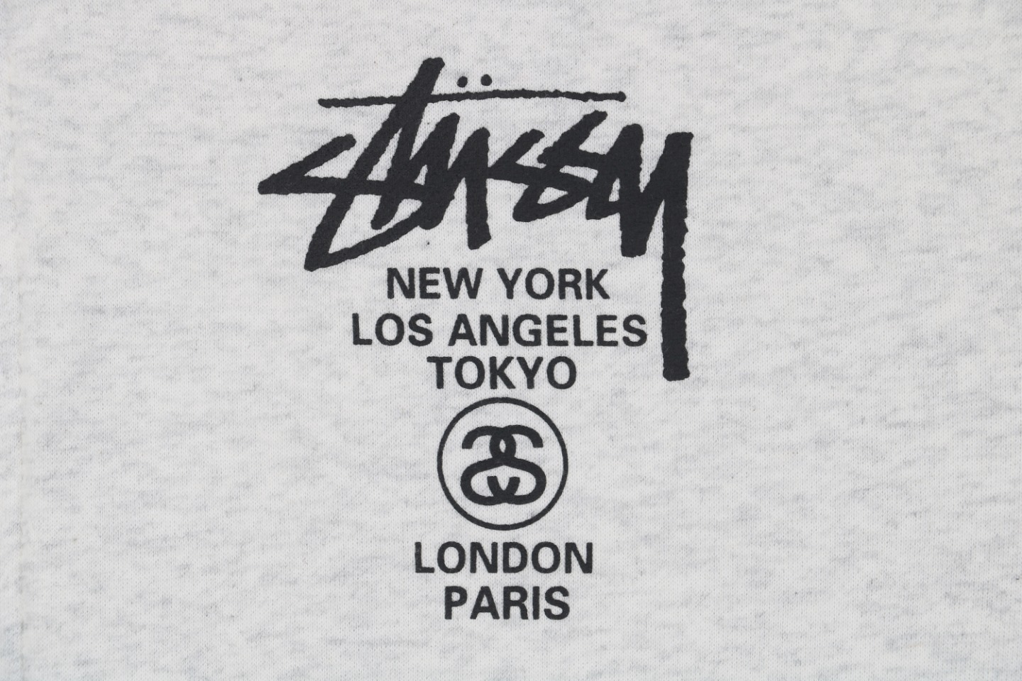 Stussy/斯图西 24Fw 巡游涂鸦字母印花连帽外套