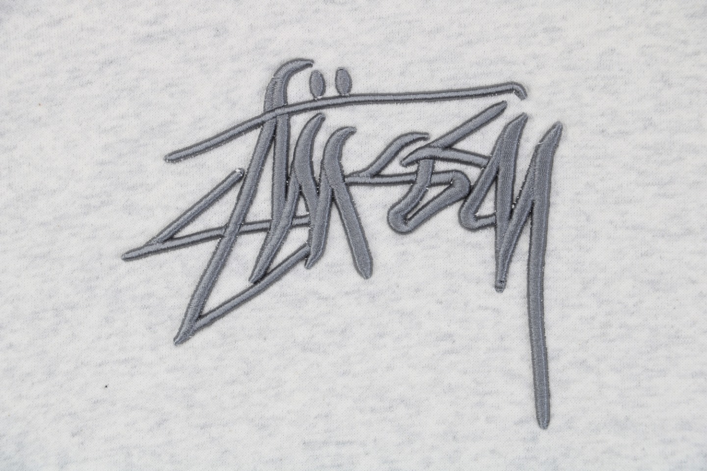 Stussy/斯图西 24Fw 涂鸦字母刺绣连帽卫衣