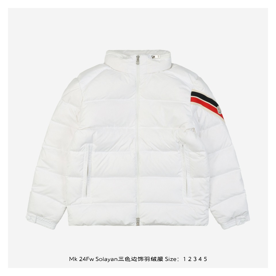 Solayan down jacket is made of chic fabric Strong square styling design Highlig