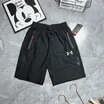Under Armour Clothing Shorts Black Grey Unisex Summer Collection Quick Dry